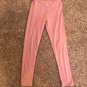 Lularoe pink leggings